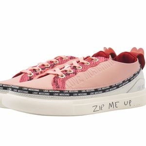 ACBC LoveMoschino Sneaker Pink JA1589 ECOPELLE US